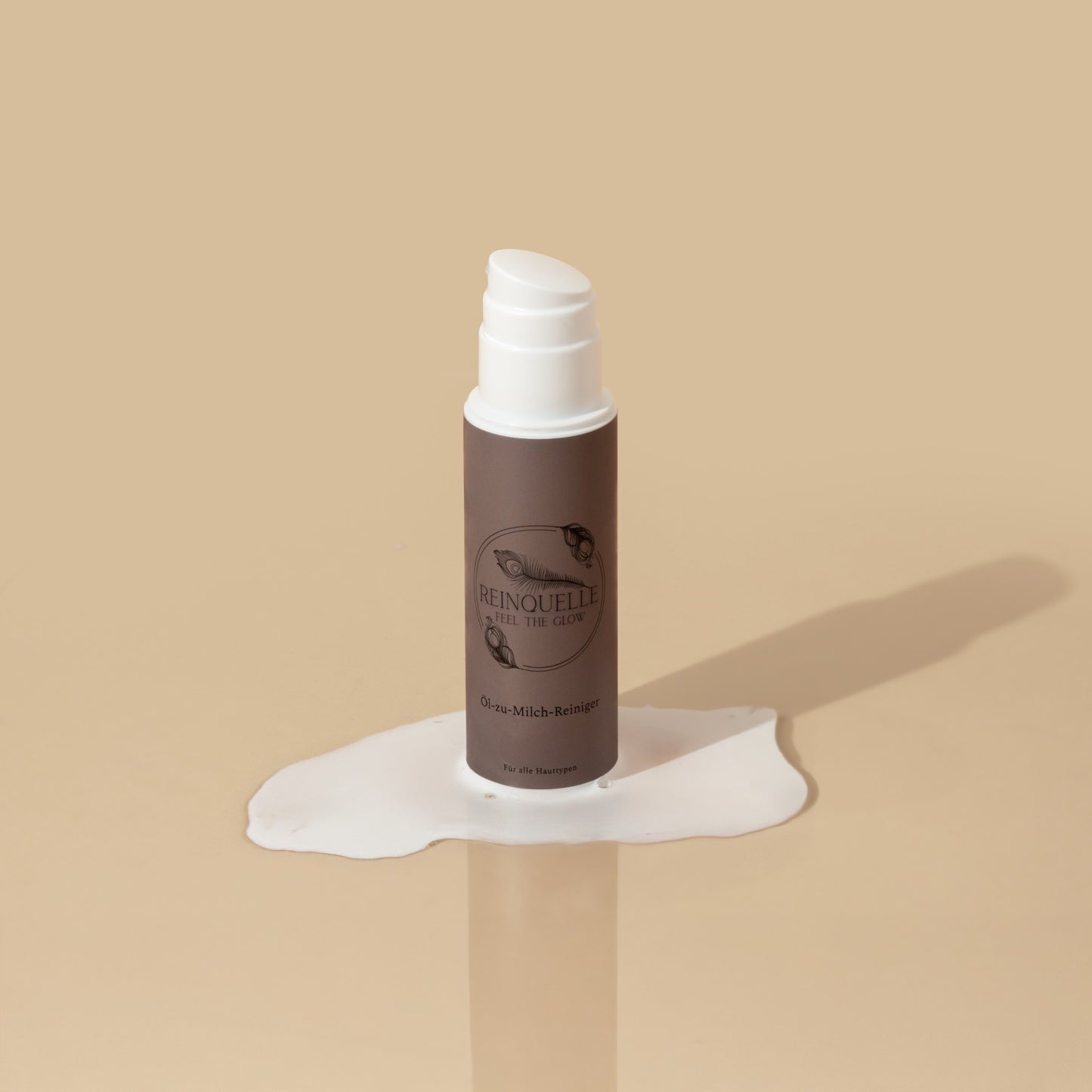Öl-zu-Milch-Reiniger für empfindliche Haut